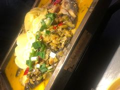 -探鱼·鲜青椒爽麻烤鱼(三水广场店)