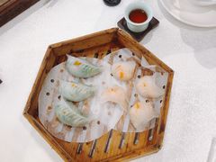 虾饺菠菜饺双拼-广州逸林假日酒店·四季桃源中餐厅(白云山风景区店)