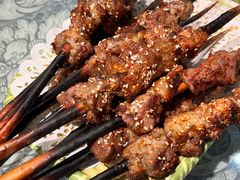 烤羊肉串-新疆红柳花餐厅(新洲店)