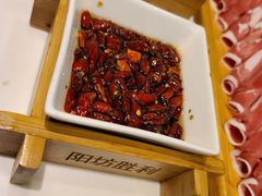 现炸辣椒油-阳坊胜利涮羊肉(阳坊老店)