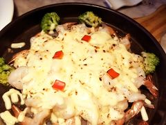 堂烹蒜蓉芝士虾-雀蓝川菜(奥体广场店)