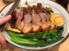 狮头牌鹅肉拼五花肉饭-狮头牌卤味研究所·卤味饭(花城汇南区店)