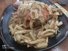 白蟹炒年糕-台州老六海鲜面馆(上南总店)