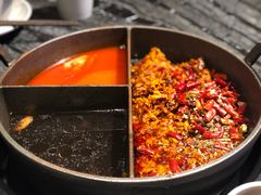 -热火朝天鲜切牛肉火锅(南强街巷店)