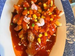 松鼠鲈鱼-雨后行菜(报慈北路店)