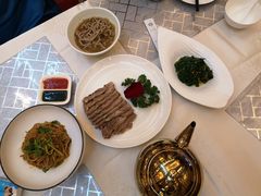 土豆泥拌莜面-内蒙古驻京办餐厅