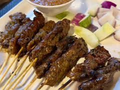 沙爹牛肉串-马来西亚美食街