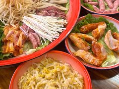 -陈叉子钢盆烤肉(中原万达店)