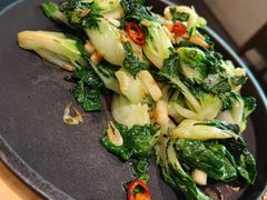 焗锅气奶白菜-小大董·烤鸭(王府井apm店)