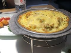 烤鸡爱上芝士-猪啊牛呀羊啊铜盘烤肉(正大广场店)