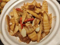 清炒山药-万重锦·人文川菜馆(骡马市店)