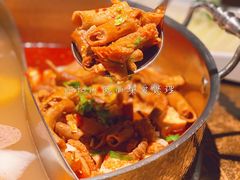 牛杂鸳鸯锅-左庭右院鲜牛肉火锅(环球港店)