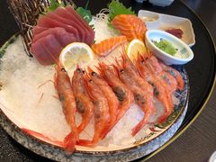 三文金枪鱼甜虾拼盘-红叶日料·放题·海胆·定食(星海店)