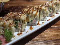 鲜切芒果芝士卷寿司-小川洋风料理(街道口店)