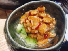 前菜香辣鲜蛤-鲔吞·和牛寿喜烧(闵行区绿瘦酒店)