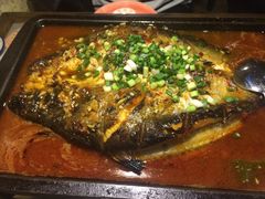 -探鱼·鲜青椒爽麻烤鱼(中天广场店)