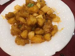 山药爆鱼丁-大眼锅贴水饺(河东店)