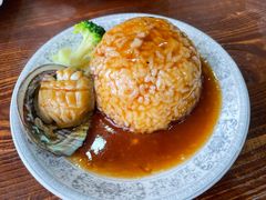鲍鱼捞饭-叶存利海鲜大馅饺子(海宁路总店)