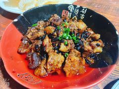 豆豉辣椒蒸肉-勇猛子川菜馆(新军路店)