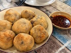 芋泥油渣酿豆腐-南雄雄州土菜餐厅(粤北大厦店)