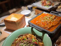 麻香鸭血肥肠-绿茶餐厅(昌平悦荟店)