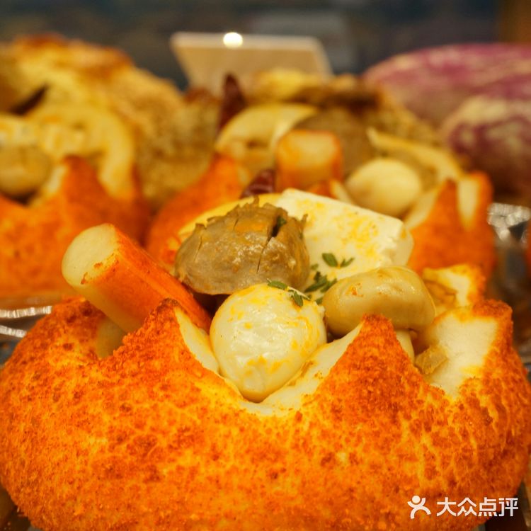 一个面包就是一个小火锅！