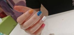 -孔雀手美甲美睫护理