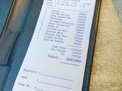 账单-Rock Bar Bali(Bali)
