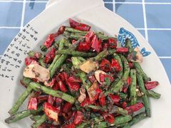干煸四季豆-胖子菜馆(花园餐厅店)