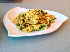 地皮菜滑鸡蛋-安徽大厦中餐厅