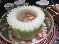 -得意咚瓜·顺德鱼生·冬瓜盅火锅