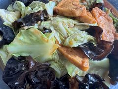 白菜木耳爆豆腐-同发号饭庄(复兴路店)