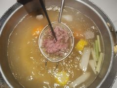 牛骨清汤锅-左庭右院鲜牛肉火锅(环球港店)
