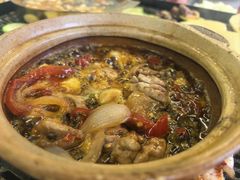 泡椒脑花-胡四哥特色火盆烧烤(一分店)