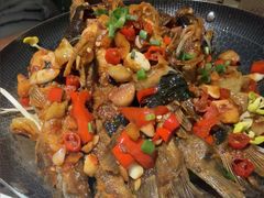 干锅香辣昂刺鱼-9家湘菜(上南路店)