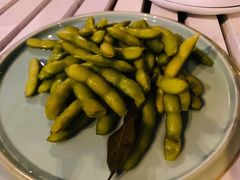 农舍煮毛豆-Local泰莲庭(虹鳟鱼店)