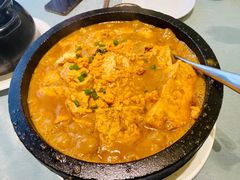石锅海胆豆腐-谷语中餐厅