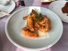 蜜汁酥皮虾-味+新京宴·烤鸭·北京菜(创意谷店)
