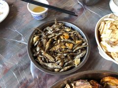 山坑小鱼干-满記土窑烧鷄波浪山莊