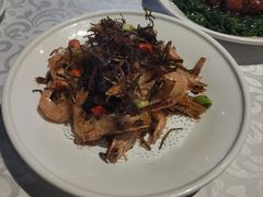 野山蒜油爆虾-广玉兰上海菜(德平店)