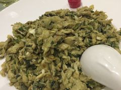 蒲菜炒鸡蛋-圆苑(上海广场店)