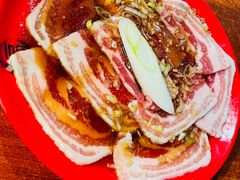 五花肉定食-丸福烤肉(君隆广场店)