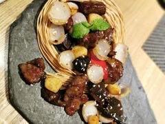 黑松露牛仔粒-稍可轩博物馆餐厅