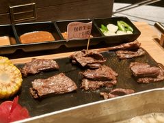 炙烤横膈膜-左庭右院鲜牛肉火锅黑金店(陆家嘴中心店)