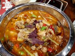 酸辣牛蛙-不二舟食府(车站南路店)