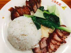 烧鸭肥叉双拼饭-澳门陈光记烧味饭店(南京德基广场店)