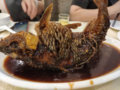 挣蹦鲤鱼-奥华餐厅·老张记(台基厂店)