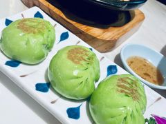 菠菜汁牛肉煎包-顺粤楼·粤菜·点心(融创茂店)