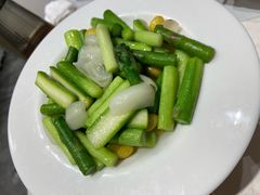 银杏百合炒芦笋（半份）-凯鸽酒楼(操场城店)