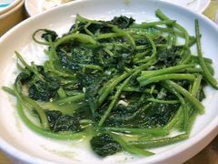 炒红薯叶-下梅人家土菜馆(历史文化餐厅度假区店)